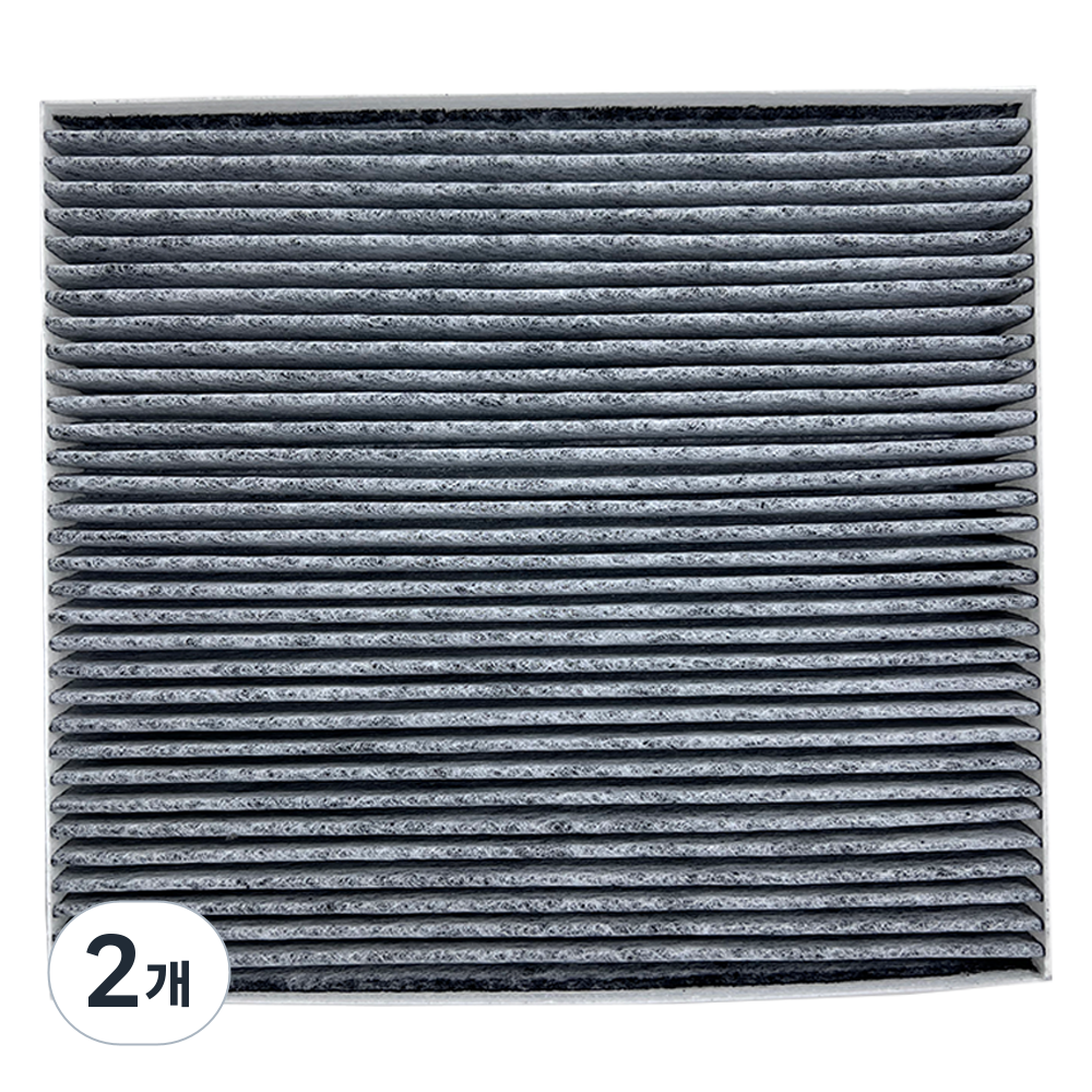 현기파츠 현대 기아 자동차 활성탄 에어컨 필터 PM0.3 순정품 97133L1100 / 97133N9000 호환, 2개, EV9 16,050원