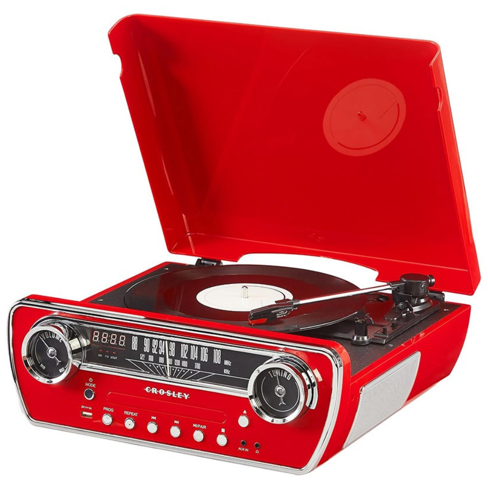 크로슬리 파웰 올인원 블루투스 턴테이블 CD플레이어, 단일색상, 단일상품 199,000원