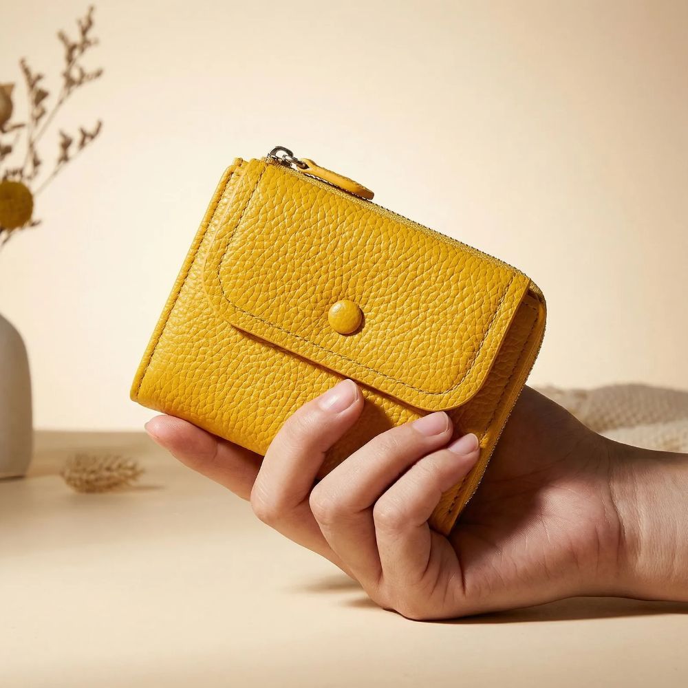 말랑버튼 여성 포켓 미니 반지갑 심플지갑 11,900원