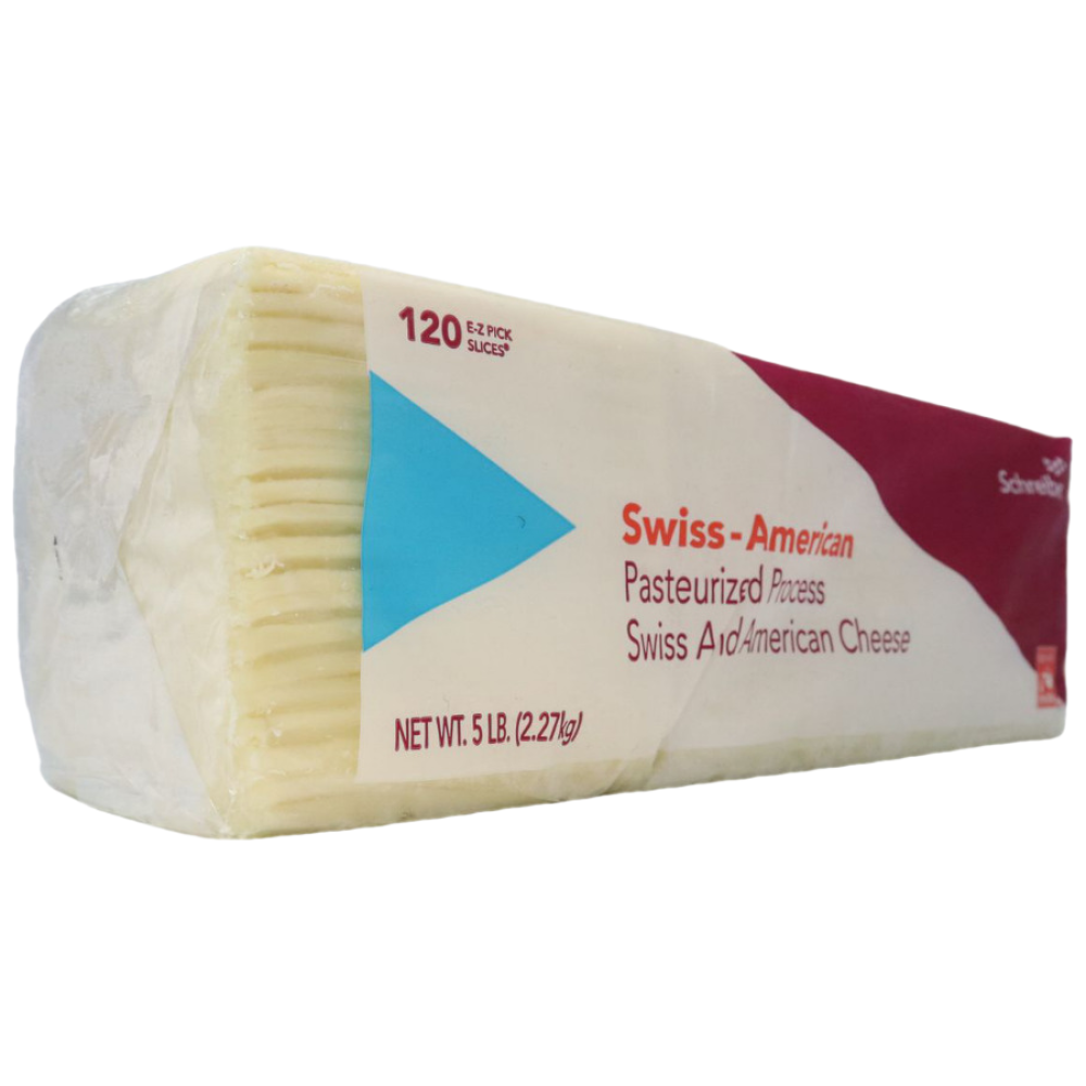 슈레이버 스위스 슬라이스 치즈 120매 2.27kg, 2.27kg, 4개 118,000원