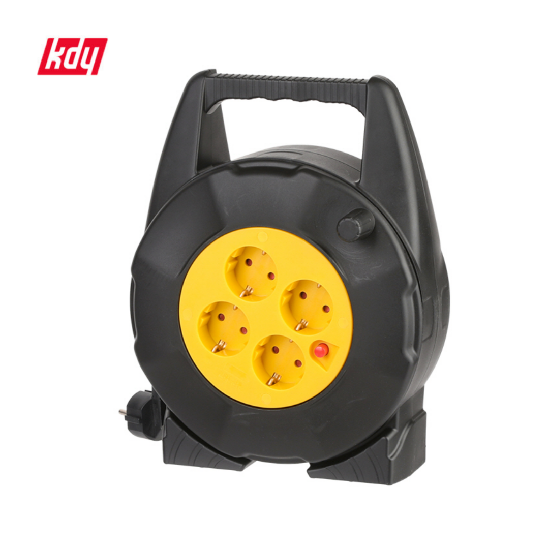 KDY 전선릴 4구 20M 케이블릴 리드선 전기릴선 공장 사무실 캠핑 연장선 KRL-420 49,500원