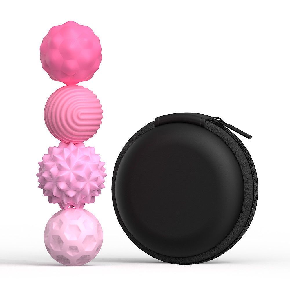 옴므센스 피젯토이 ADHD 완화 스트레스해소 집중력 증가 피젯볼, 핑크, 1세트 8,900원