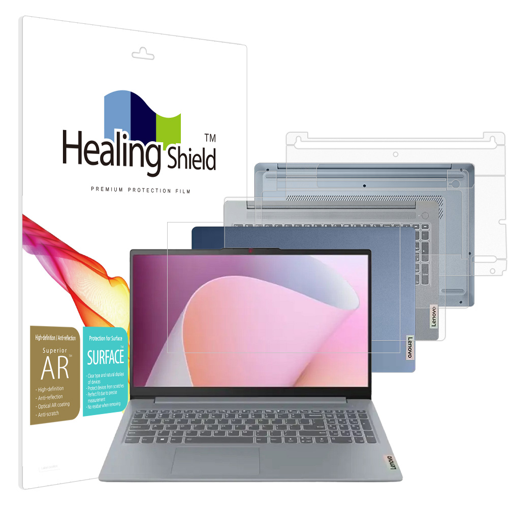 힐링쉴드 레노버 아이디어패드 슬림3 15IAH8 AR 고화질 액정보호필름1매 외부3종 67,320원