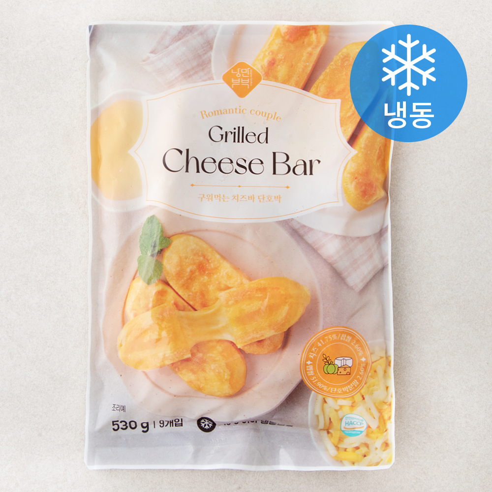 [로켓프레시] 낭만부부 구워먹는 치즈바 단호박 (냉동), 530g, 1개입, 1개 8,560원