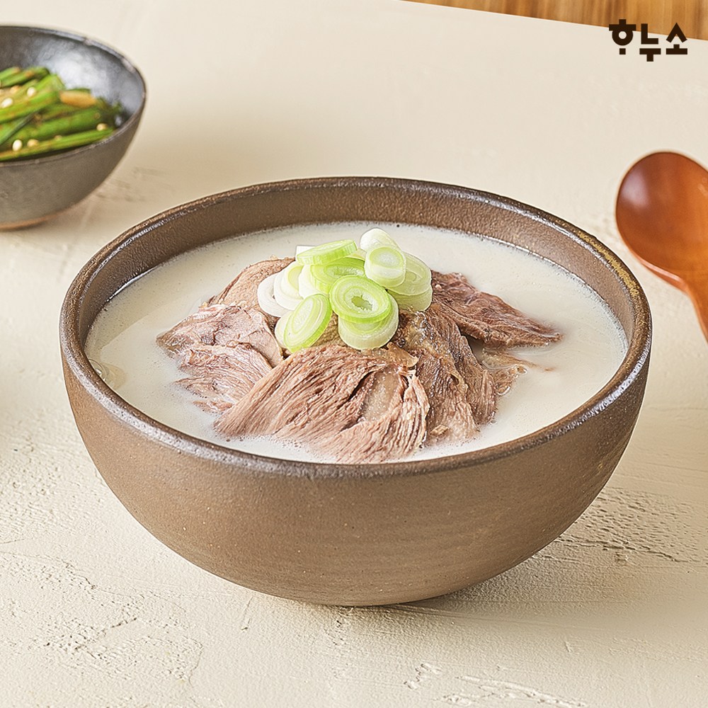 하누소 한우사골 고기곰탕 3팩/ 5팩/ 8팩/ 10팩, 5개, 700g 46,980원