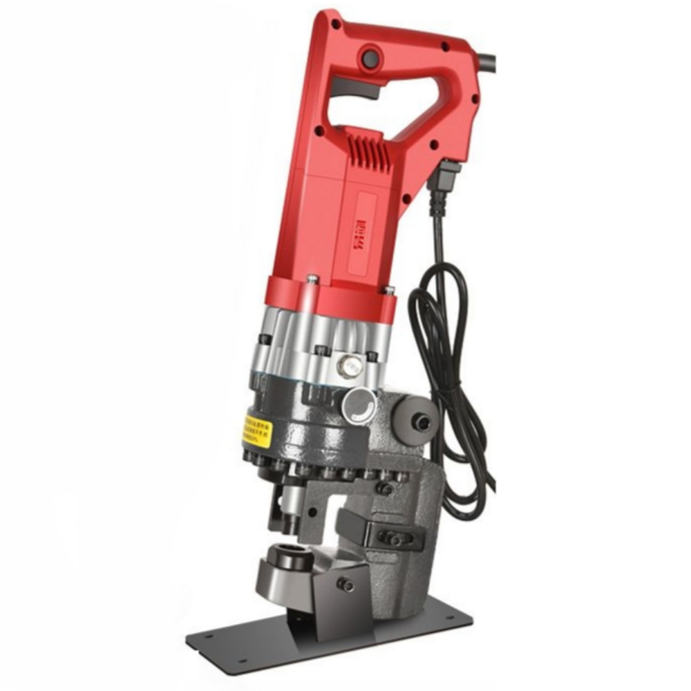 PowerPro 힘좋은 전동 유압 펀칭기 고전력 2300W 10mm 천공기 구멍 뚫기, 1세트, 2000W (6mm두께) 269,000원