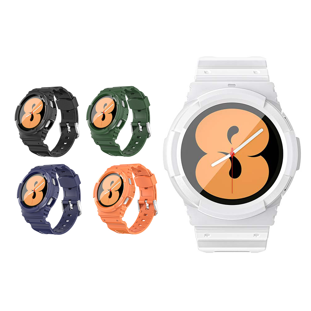 이너스 갤럭시 워치5/4 호환 스포츠 일체형 스트랩 TPU 범퍼 케이스 40mm 44mm 9,400원