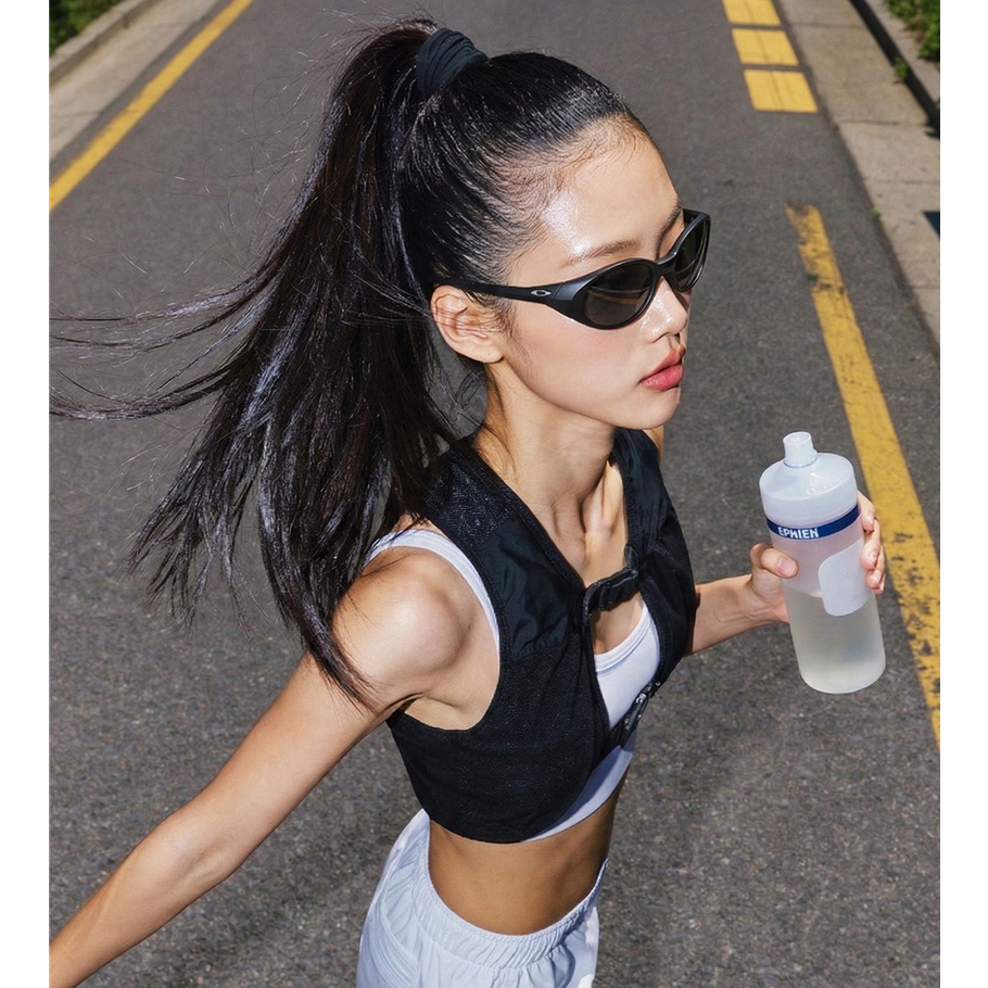 오클리 아이자켓 OO9438 01 EYEJACKET MATTE BLACK (PRIZM GREY) 고프코어 고글 스타일 선글라스 208,800원