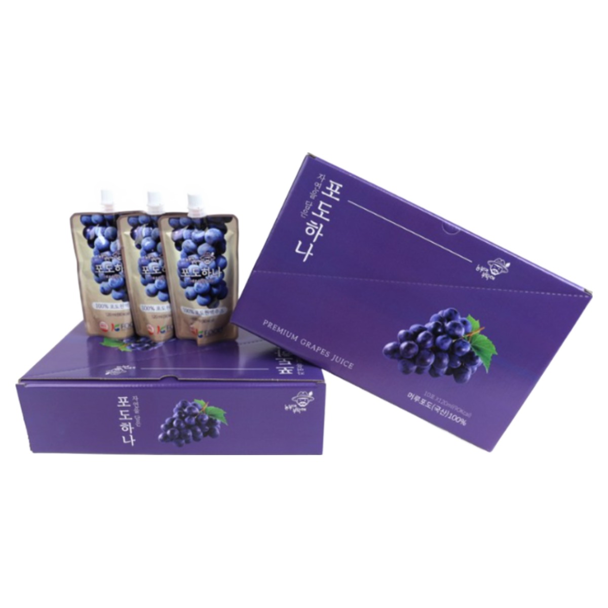 리얼 순수 포도주스 과일즙 과일주스 포도하나, 10개, 120ml 9,900원