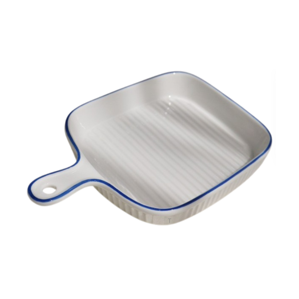 블룸엣홈 코발트 사각 손잡이 접시 그릴팬 대 295,300원