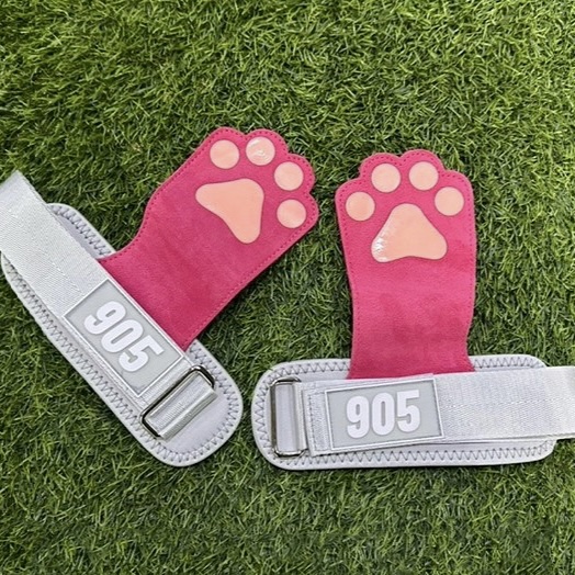 905 헬스스트랩 퀵그립 리프팅 헬스장갑 헬스그립 논슬립 손목보호대 여성용 남성용 고양이, 핑크, 1세트, 현재가 37,900원