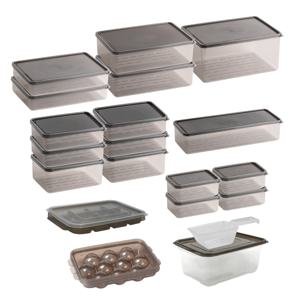 비트리 부드럽게 휘어지는 냉동실 정리용기 11종 풀세트 58,800원