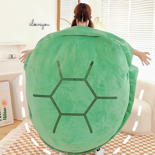 YOUPAN 대형 거북이 인형 등껍질 쿠션 입는 거북이 쿠션 인싸템 선물 120CM 35,900원