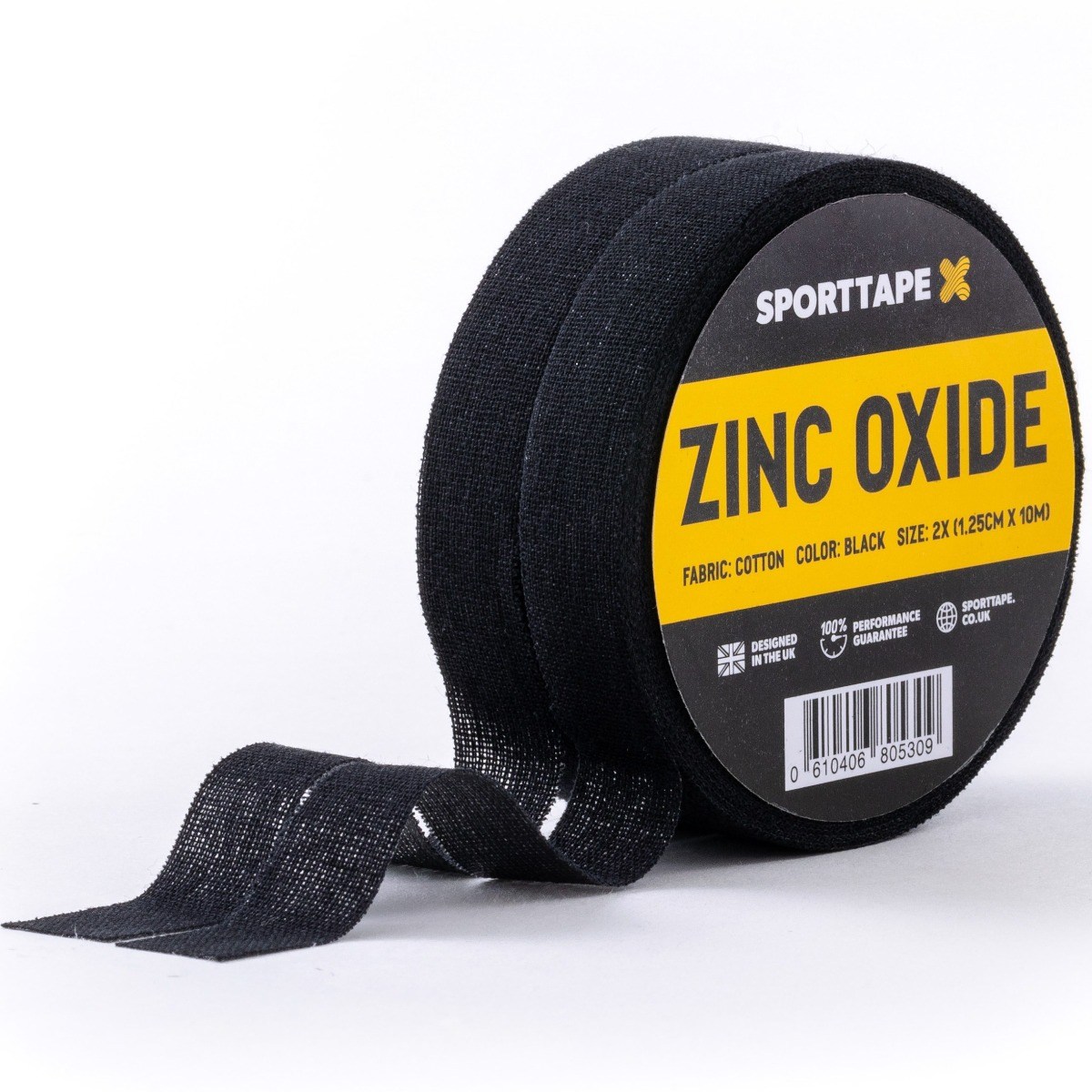 스포테이프 손가락 테이핑 Zinc Oixde 1.25cm x 10m (2롤) 주짓수 유도 배구 골프 볼링 골키퍼 클라이밍 파워리프팅 역도 테이프, 1세트, 현재가 7,500원