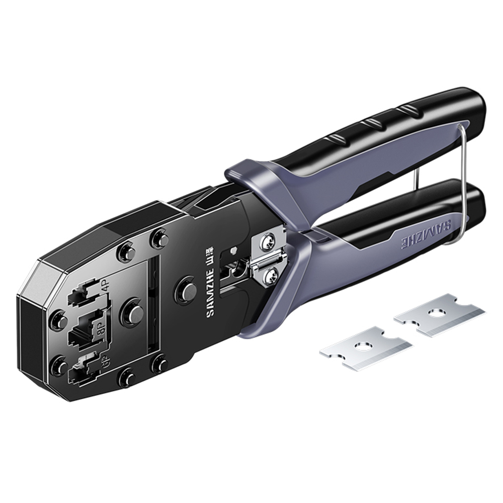 삼지 4P 6P 8P 랜 케이블 탈피 압착 절단 다기능 랜툴 GD-199, 1개 18,900원