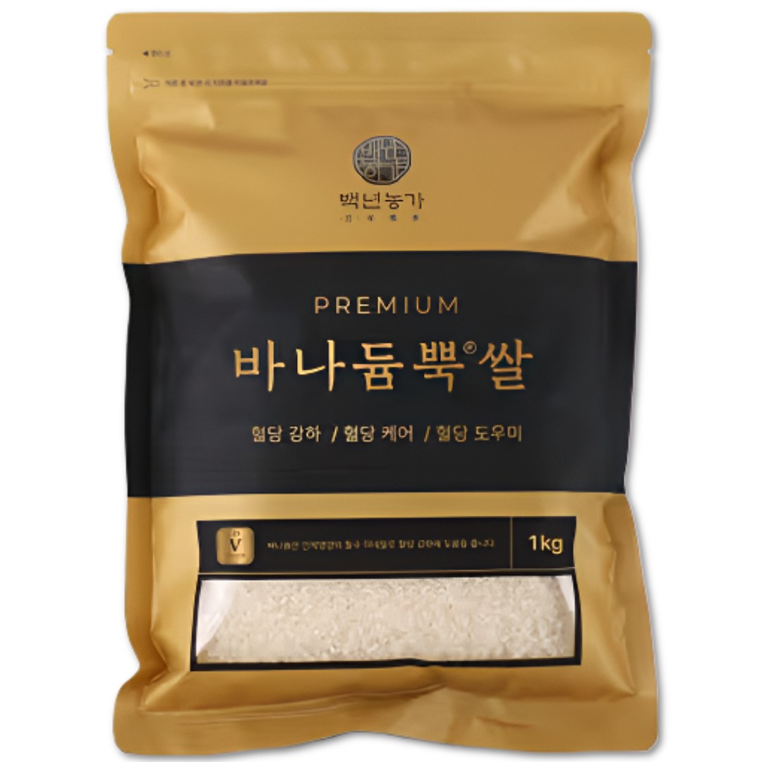 [25년 햅쌀] 백년농가 바나듐쌀 4kg 박나래 바나듐 쌀, 2kg, 5개, 상 98,800원