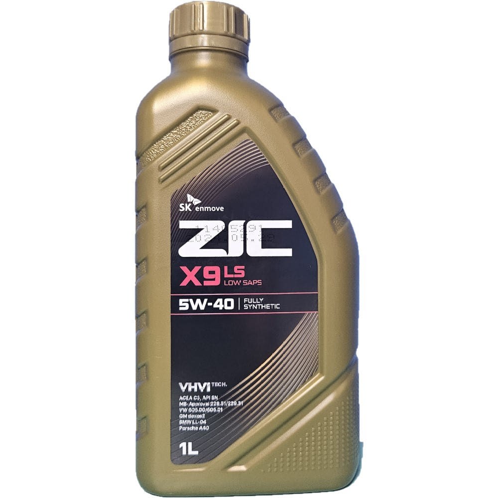 ZIC X9 LS 5W40 1L 디젤 엔진오일 9,490원