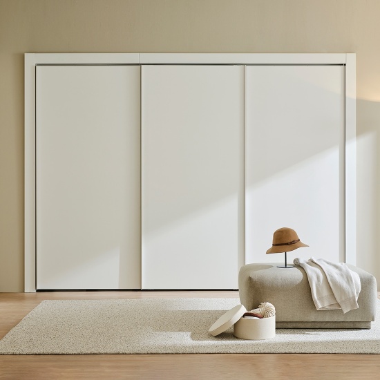 [한샘] 바이엘 슬라이딩 붙박이장 화이트_고급형(17종/택1) 1,697,060원