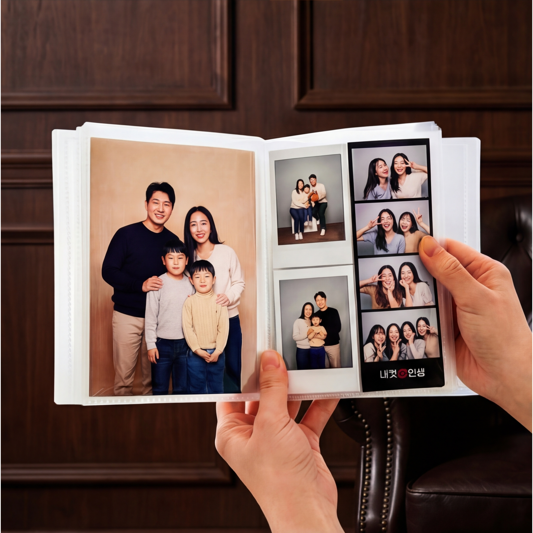 추억가득 인생 사진첩 네컷 앨범 폴라로이드 포토북 바인더 포토앨범 5,850원