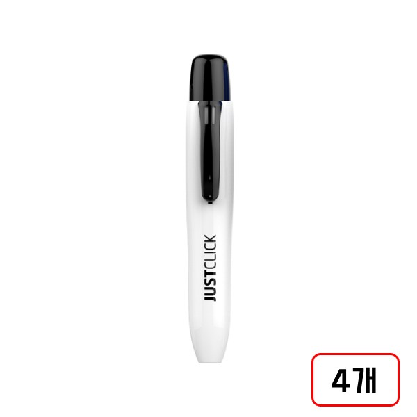 모리스)저스트클릭 화이트보드마카(L/3.0mm), 4개, 흑색/DN2218210 25,000원