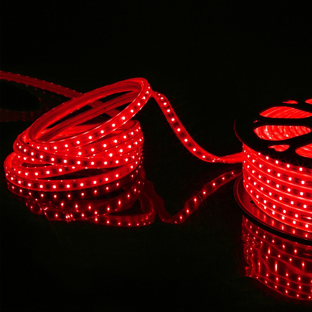 올판 색상 다양 AC 220V 방수 일반 LED 15m 논네온 바 LED간접조명, 1개, 일반 LED 적색 15m 51,500원