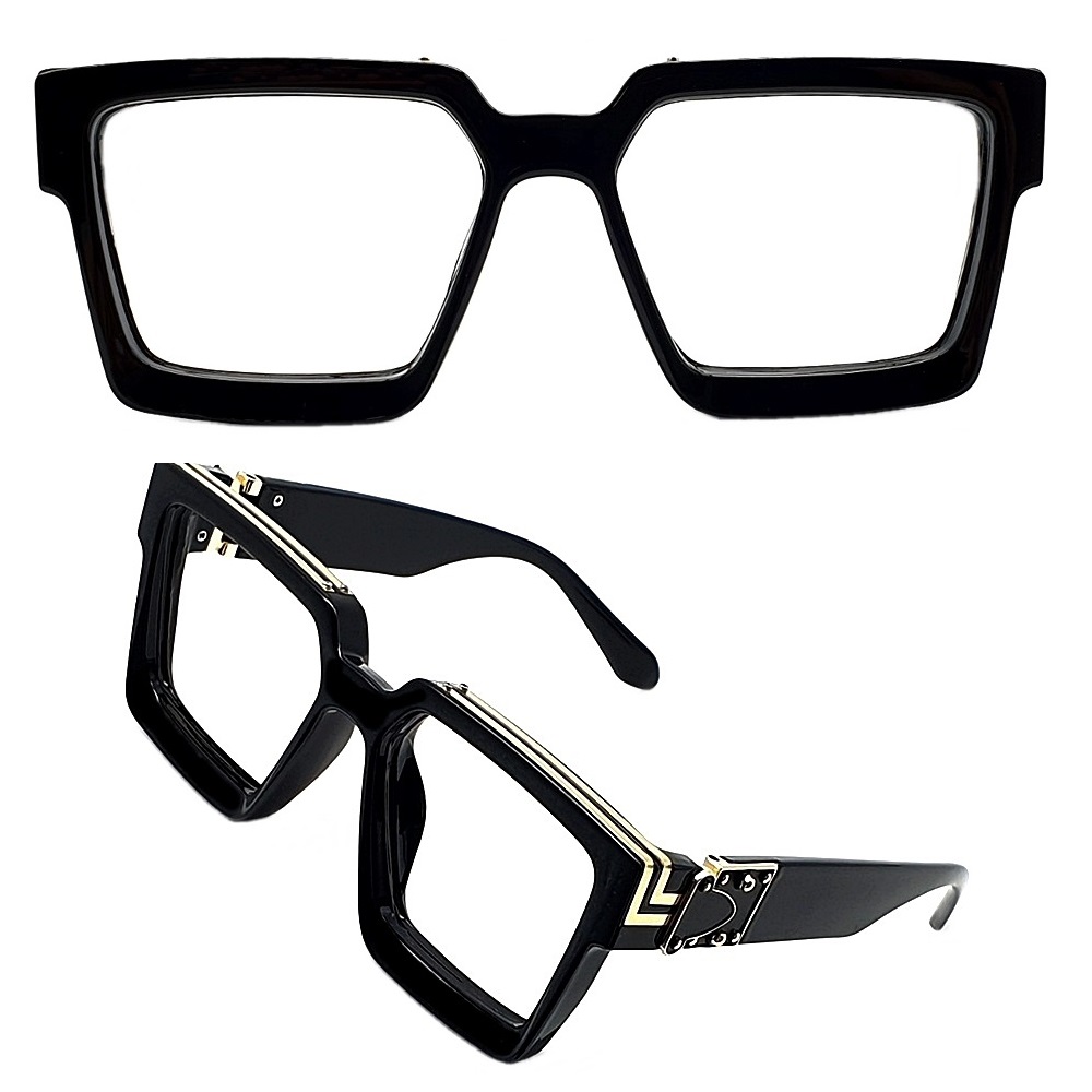 [오늘발송] EYES ONE 완전 오버사이즈 빅사이즈 사각형 스퀘어 남자 여자 뿔테 안경 럭셔리 얼큰이 대두 안경테 49,000원