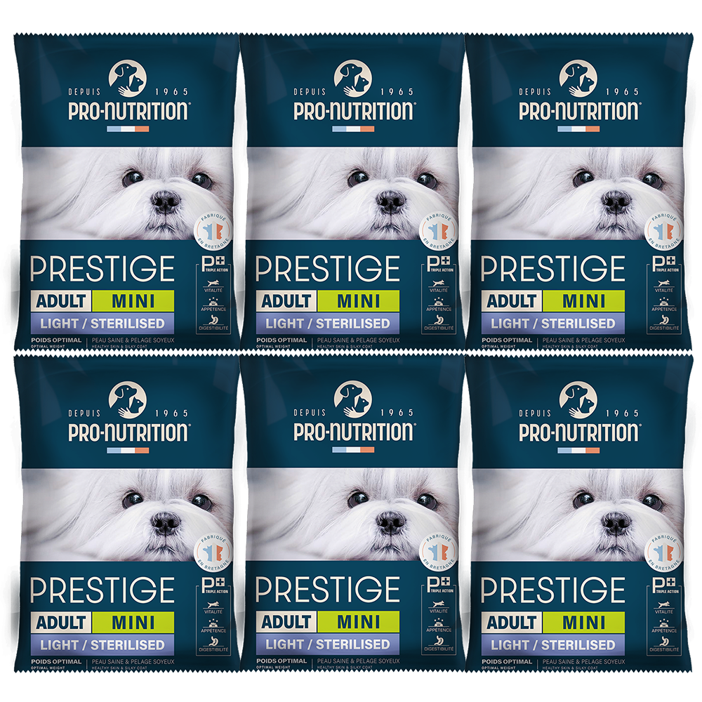프레스티지 독 라이트 강아지 사료 샘플 체험팩 [본품쿠폰증정], 70g, 6개, 닭 9,900원