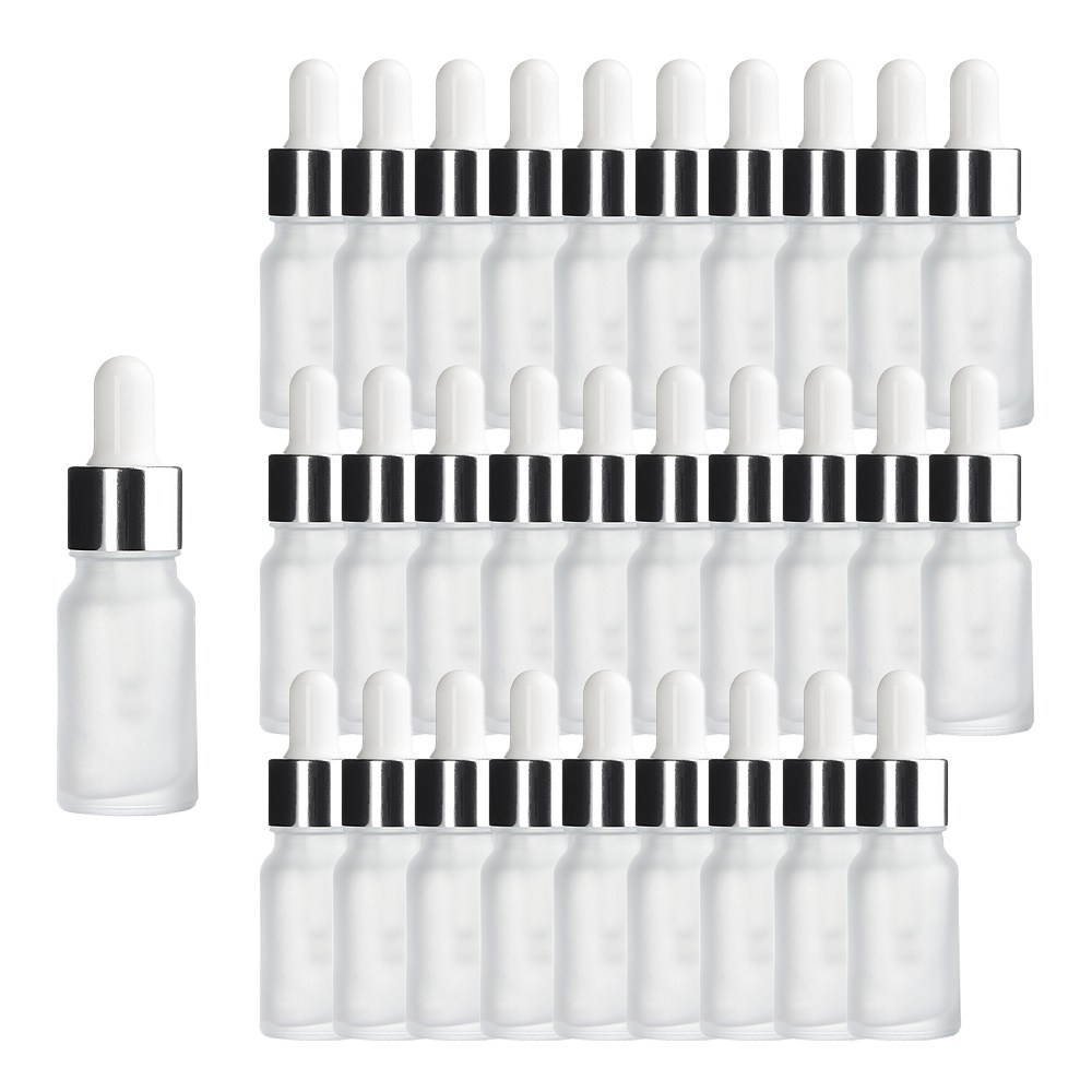 실버 뚜껑 10ml 30개 스포이드 불투명 공병 향수용기 13,900원