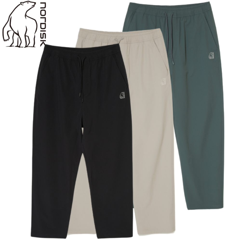 [매장발송] 노르디스크 여성용 사계절 트레이닝팬츠 밴딩 와이드핏 간절기 캠핑 워킹 산책 여행 깔끔한 바지 115,000원