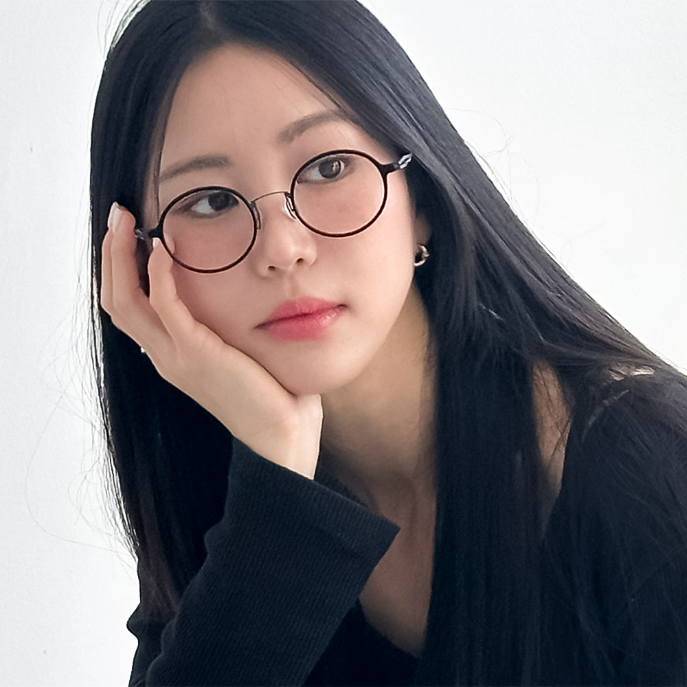 초경량 베타티타늄 블루라이트차단 안경 알작은 라운드 안경테 알러지프리 149,000원