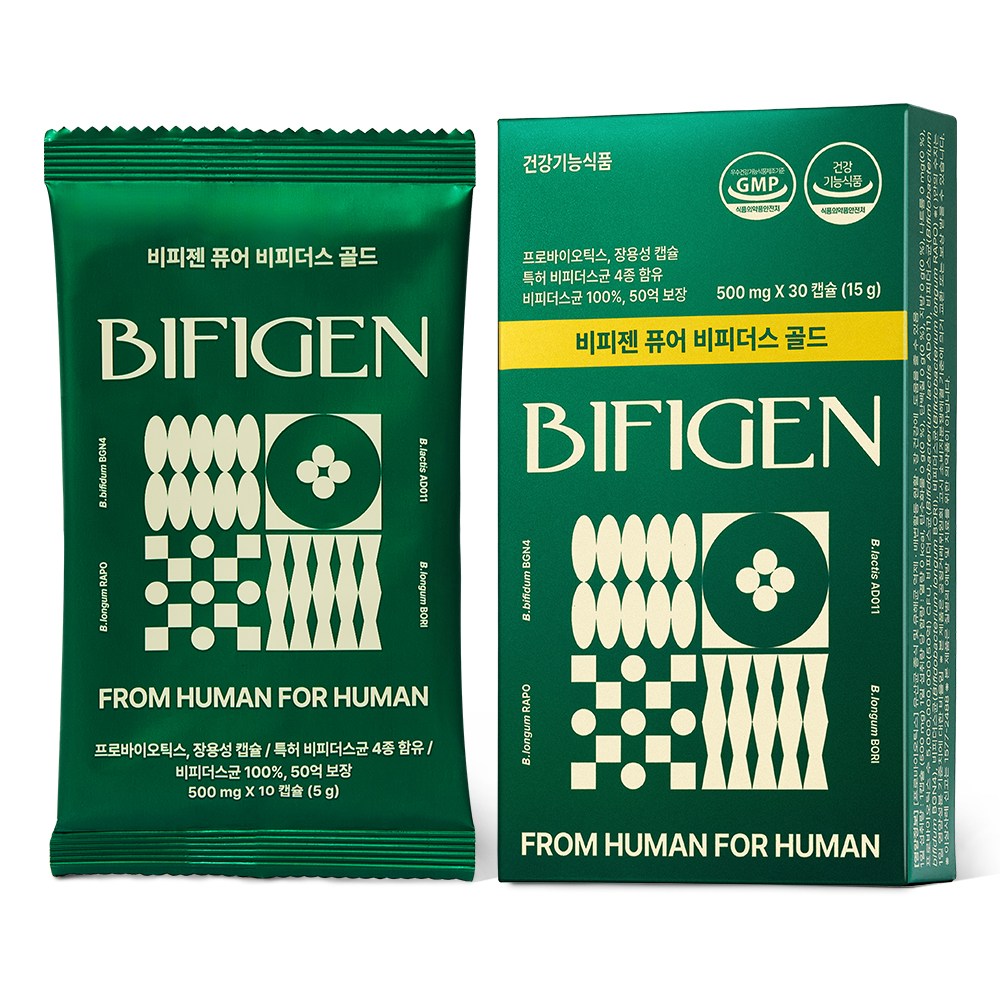 비피젠 퓨어 비피더스 골드 프로바이오틱스 특허균 50억 보장, 1개, 30정 37,350원