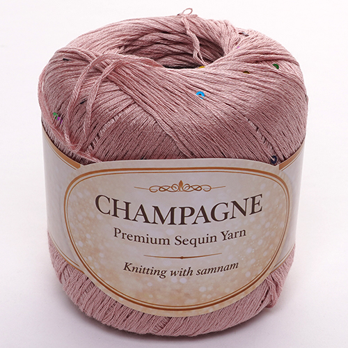 삼남뜨개실 샴페인 50g 레이스얀 스팽글실 비스코스 의류실 여름실, 23 말린장미 3,800원