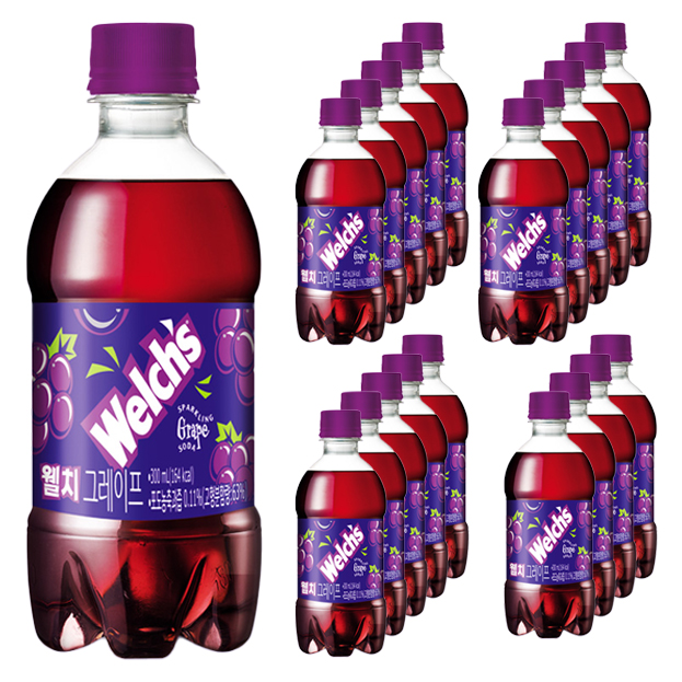 웰치스 소다 그레이프 탄산음료 13,730원