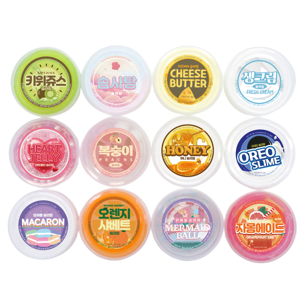 아트니즘 슬라임 인기박스 12종 세트, 혼합색상, 1세트 45,900원