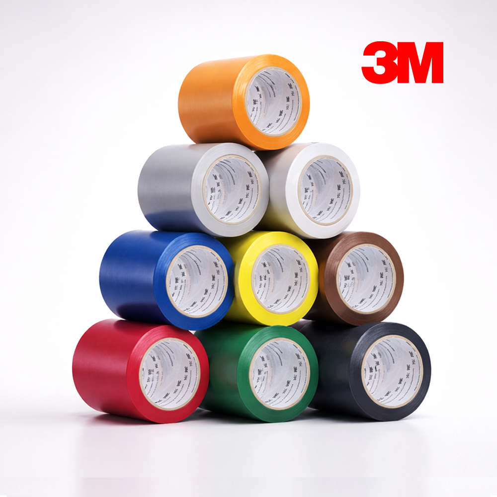 3M 764 바닥라인테이프 100mm x 32.9M, 갈색, 1개 10,280원