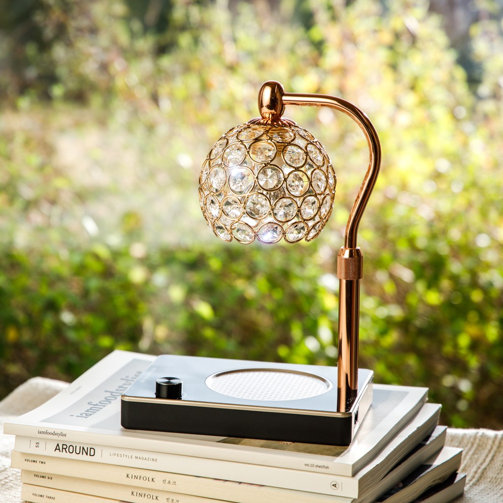 캔들백화점 공기정화 및 호흡기에 도움을 주는 유칼립투스 아로마 캔들+비주 캔들워머 세트 37,200원