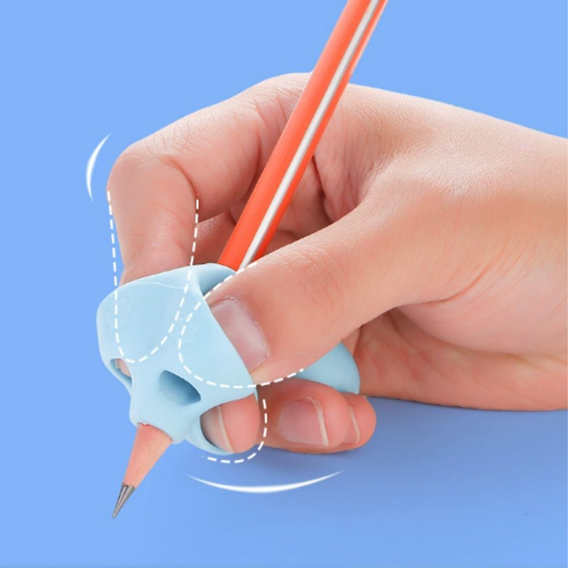 리온하임 연필교정기 악필교정 손편한 다섯손가락 자세교정 6P, 6개, 혼합칼라 9,700원