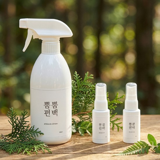 뿜뿜편백 3%편백오일함유 편백수 피톤치드 스프레이 500mL+30mL 2개 16,980원