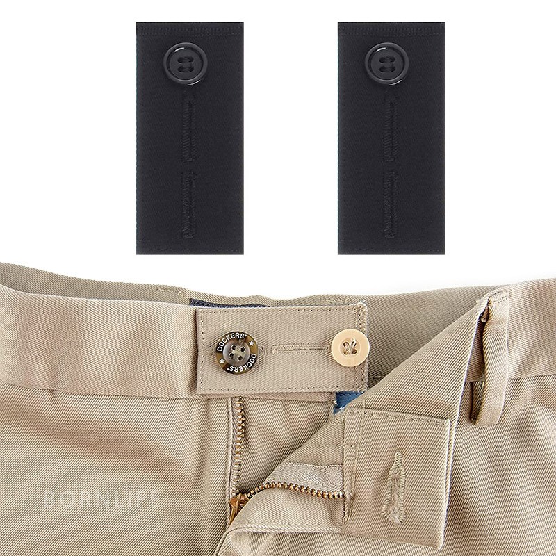 본라이프 허리늘리기 슬랙스 청바지 면바지 정장바지 밴딩 각종 바지수선 셀프수선 허리수선 마술단추 색상별 모음 단추 5,890원