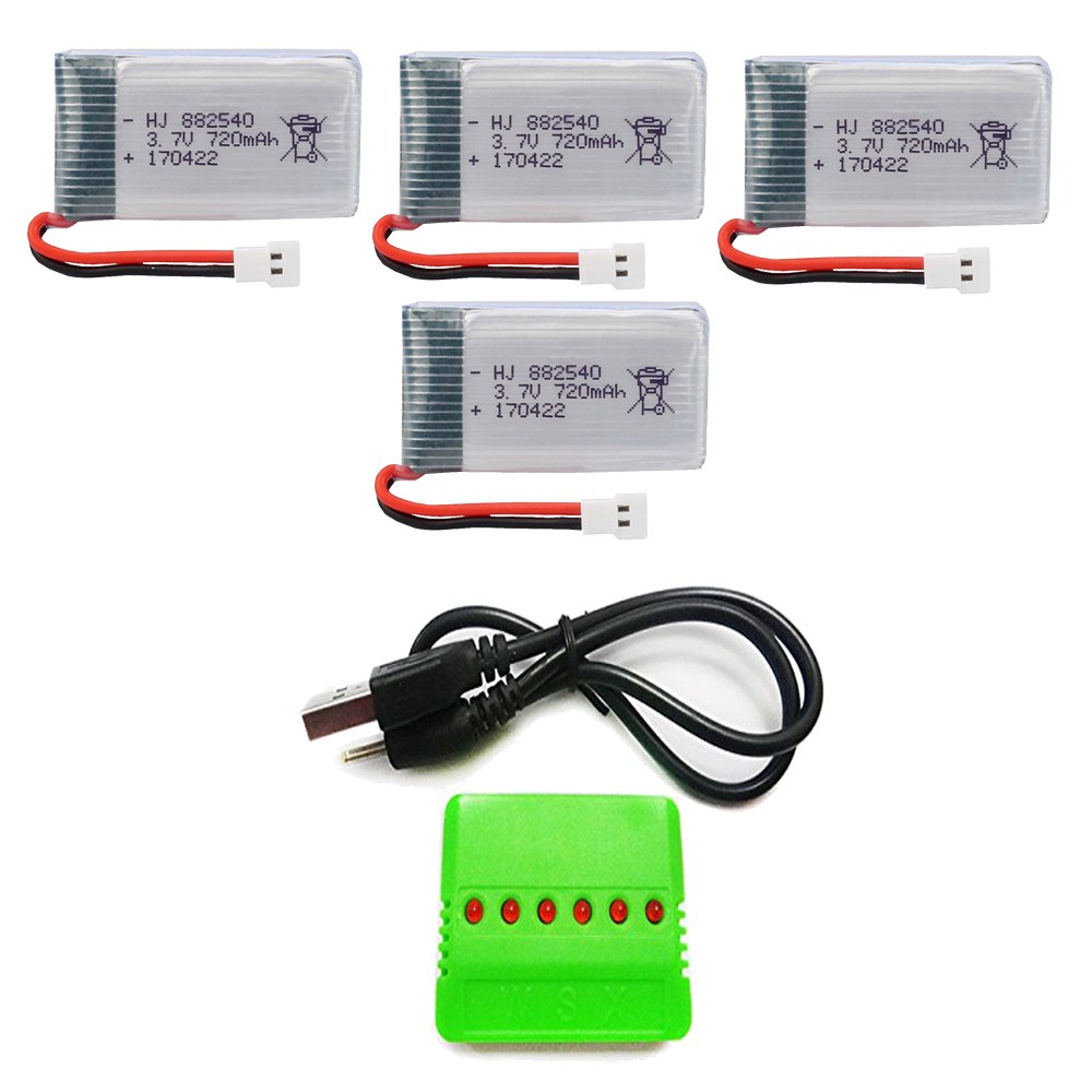 드론배터리 3.7v 720mah 충전기세트 30,700원