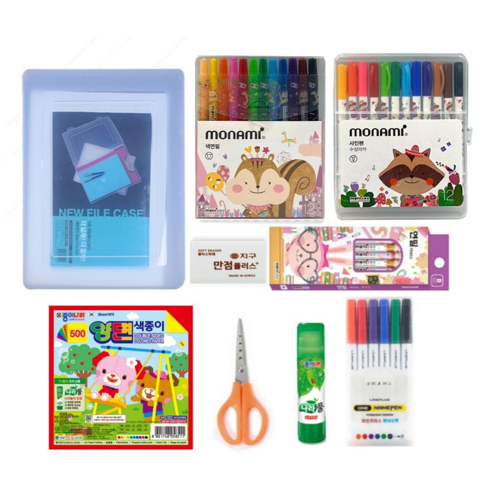 초등학생 행복문구세트 신학기 입학선물 졸업선물 9종 gis+23514ZF 26,460원
