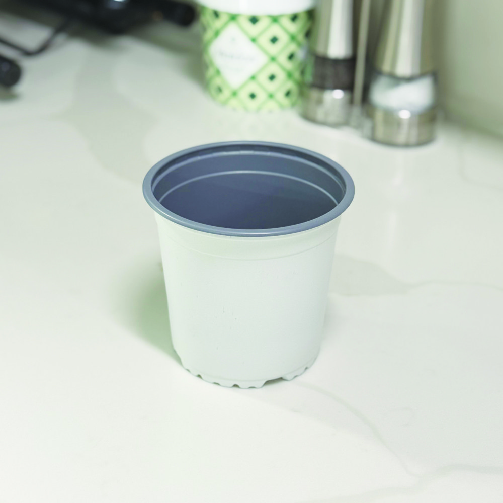 독일 테쿠VCH13(흰색) 이색포트 검정비닐포트 1080개 모종 묘목 플라스틱화분 분갈이흙, 1080개, 흰색 380,000원