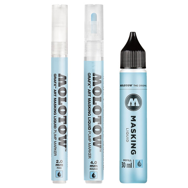 (MOLOTOW) 모로토우 마스킹 리퀴드 선택. 2mm 4mm 리필 Masking liquid 11,200원
