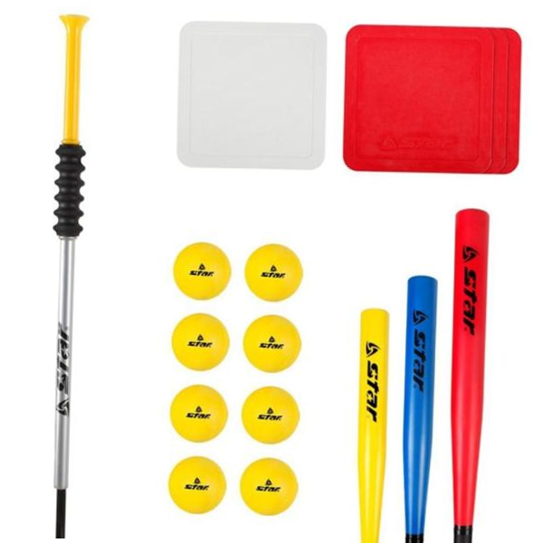 스타 티볼 세트 배트 베이스 볼 티볼공 체육 교구 행복하게 사는거야 294,000원
