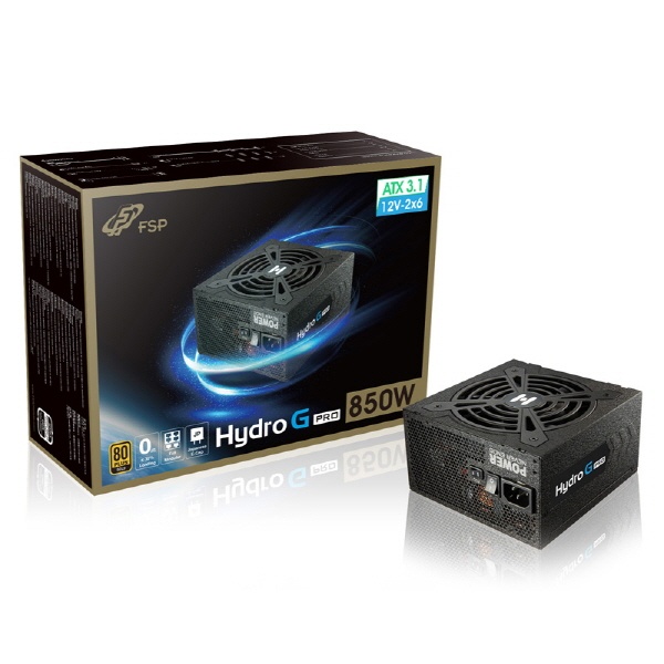 [FSP] HYDRO G PRO 850W 80PLUS Gold Full Modular ATX 3.1 (12V-2x6) (ATX/850W) [블랙] 179,700원