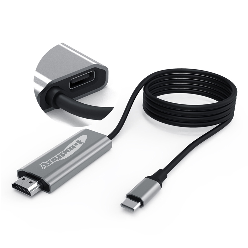 애니포트 C타입-HDMI PD MHL케이블 AP-MW4KPD, 혼합색상, 1개 18,540원