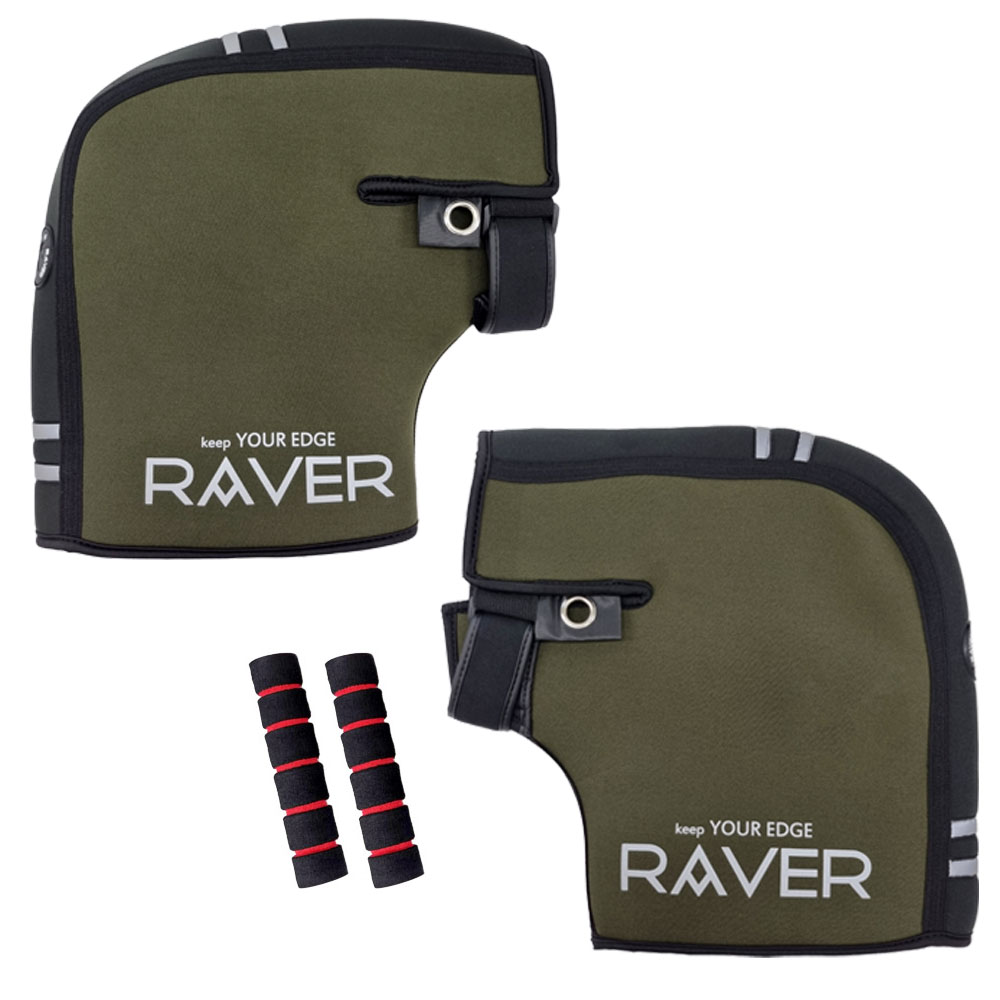 오토바이 겨울 핸들커버 방한토시 방풍 카키 벨크로 장갑+레버그립 세트 34,000원