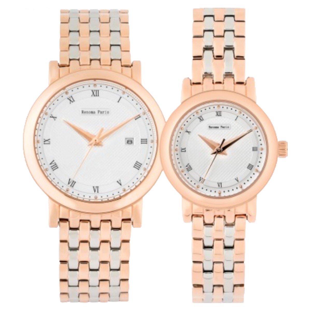 renoma 레노마 로즈골드 커플용 메탈시계 RE565RG 195,000원