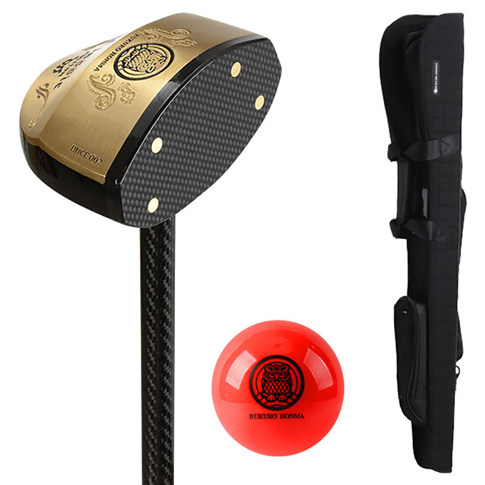 부쿠로혼마 우드 파크골프채 A세트 블랙 레드 830mm BHCE-002, 90도, L 317,280원