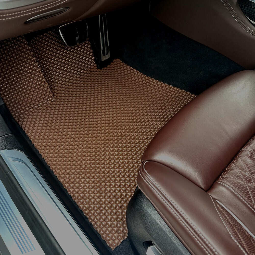 트래버스 전용 3D 엠보싱 차세대 고무매트 3열만, 브라운, 287 트래버스(3열) 35,000원